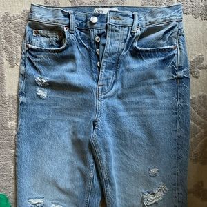 Zara high rise Mom Jeans